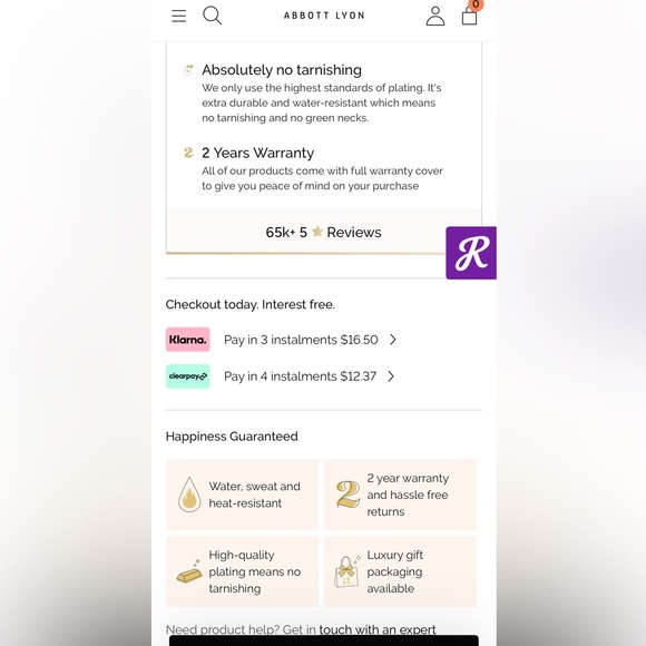 Abbott Lynn good choker necklace - Picture 4 of 5